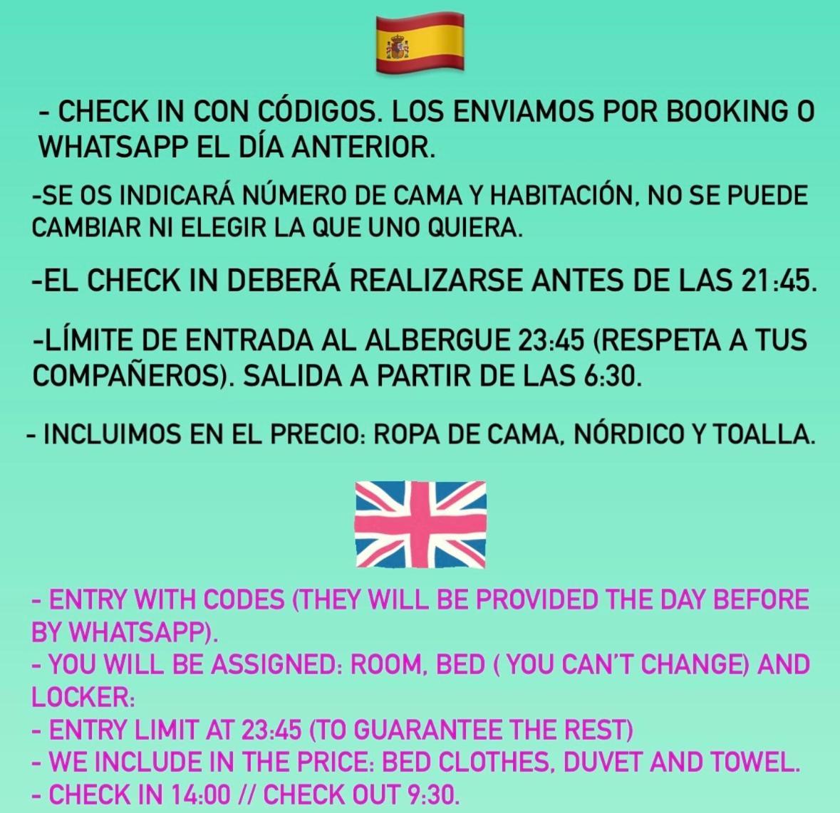 A Troita Hostel Only Pilgrims Solo Peregrinos Tui Luaran gambar